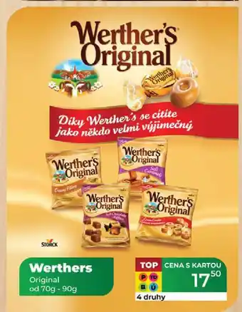 Tamda Foods Werthers Original od 70g - 90g nabídka