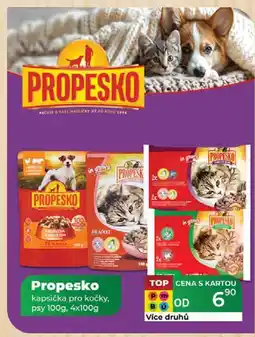 Tamda Foods Propesko kapsička pro kočky, psy 100g, 4x100g nabídka
