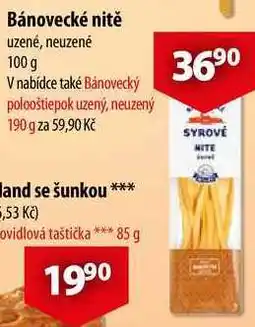 CBA Bánovecké nitě, 100 g nabídka