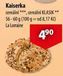 CBA Kaiserka cereální, 56-60 g nabídka