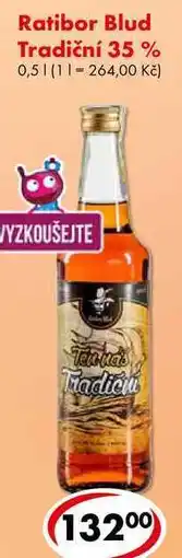 CBA Ratibor Blud Tradiční 35 %, 0,5 l nabídka