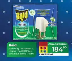 Tamda Foods Raid elektrický odpařovač s tekutou náplní Růže+ Santalové dřevo 1+27ml nabídka