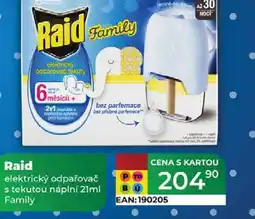 Tamda Foods Raid elektrický odpařovač s tekutou náplní 21ml Family nabídka