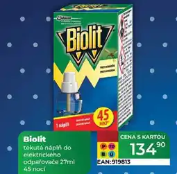 Tamda Foods Biolit tekutá náplň do elektrického odpařovače 27ml 45 nocí nabídka