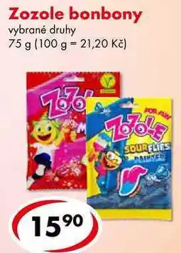 CBA Zozole bonbony, 75 g nabídka
