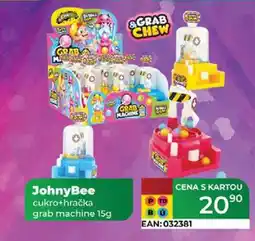 Tamda Foods JohnyBee cukro+hračka grab machine 15g nabídka