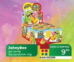 Tamda Foods JohnyBee gel candy dip sandwich 40g nabídka