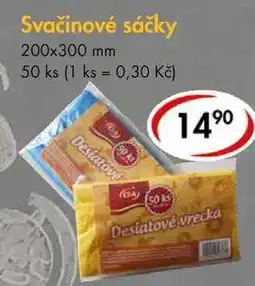 CBA Svačinové sáčky, 50 ks nabídka