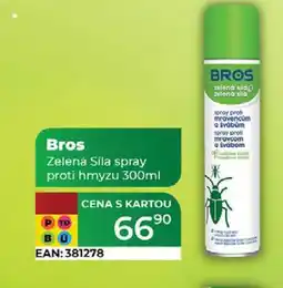Tamda Foods Bros Zelená Síla spray proti hmyzu 300ml nabídka
