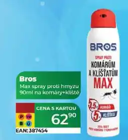 Tamda Foods Bros Max spray proti hmyzu 90ml na komáry+kliště nabídka