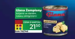 Tamda Foods Giana žampiony krájené ve slaném nálevu 200g/212ml nabídka