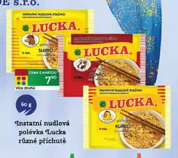 Tamda Foods Instatní nudlová polévka Lucka různé příchutě nabídka