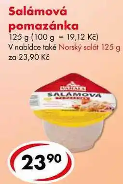 CBA Salámová pomazánka, 125 g nabídka