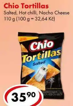 CBA Chio Tortillas, 110 g nabídka