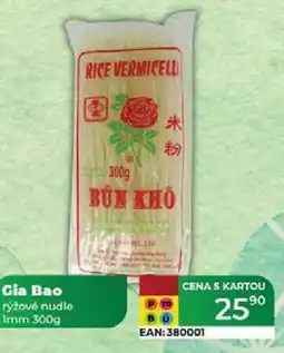 Tamda Foods Gia Bao rýžové nudle 1mm 300g nabídka