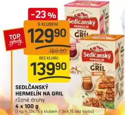 Flop Sedlčanský hermelín na gril nabídka