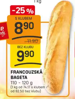 Flop Francouzská bageta nabídka