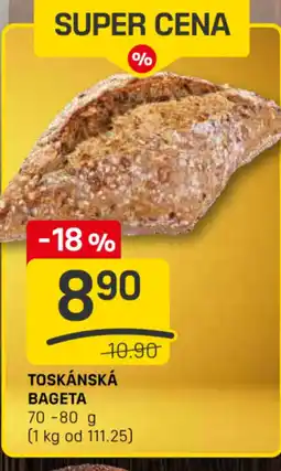 Flop Toskánská bageta nabídka