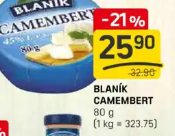 Flop Blaník camembert nabídka