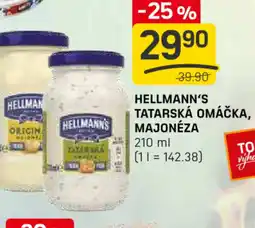 Flop Hellmann's tatarská omáčka, majonéza nabídka
