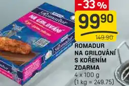 Flop Romadur na grilování s kořením zdarma nabídka