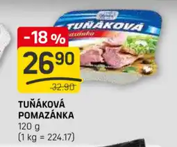 Flop Tuňáková pomazánka nabídka
