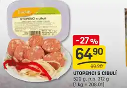 Flop Utopenci s cibulí nabídka