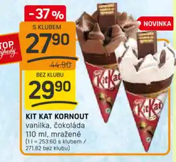 Flop Kit kat kornout vanilka, čokoláda nabídka