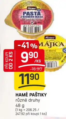 Flop Hamé paštiky nabídka