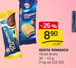 Flop Sedita romanca nabídka