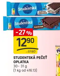 Flop Studentská pečeť oplatka nabídka