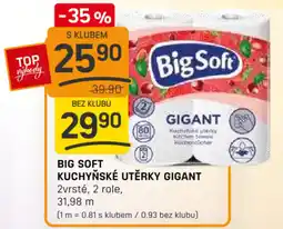 Flop Big soft kuchyňské utěrky gigant nabídka