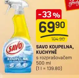 Flop Savo koupelna, kuchyně nabídka