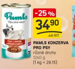 Flop Pamls konzerva pro psy nabídka
