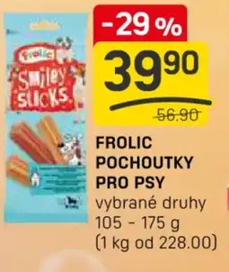 Flop Frolic pochoutky pro psy nabídka