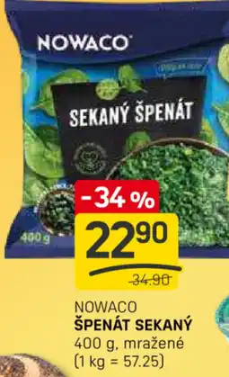 Flop Nowaco špenát sekaný nabídka
