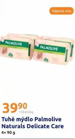 Action Tuhé mýdlo palmolive naturals delicate care nabídka
