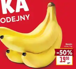 Billa Banán volný, 1 kg nabídka