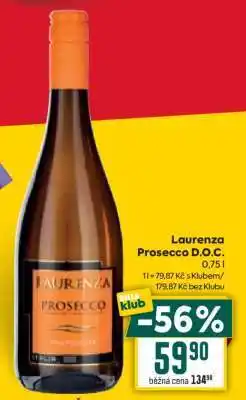 Billa Laurenza Prosecco D.O.C nabídka