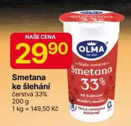 Hruška Smetana ke šlehání nabídka