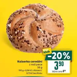 Billa Kaiserka cereální nabídka