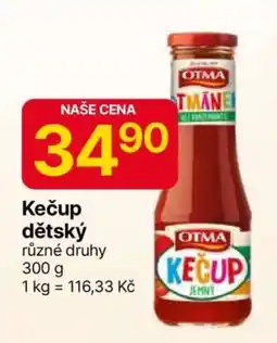 Hruška Kečup dětský nabídka