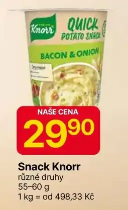 Hruška Snack Knorr nabídka