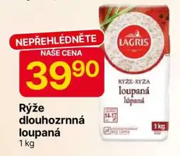 Hruška Rýže dlouhozrnná loupaná nabídka