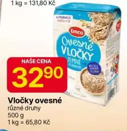 Hruška Vločky ovesné nabídka