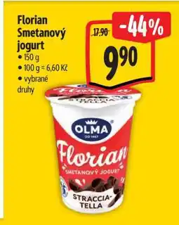 Albert Florian Smetanový jogurt nabídka