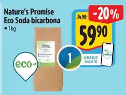 Albert Nature’s Promise Eco Soda bicarbonate nabídka