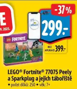 Albert LEGO Fortnite 77075 Peely a Sparkplug a jejich tábořiště nabídka