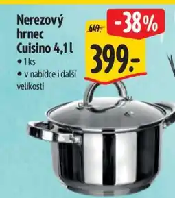 Albert Nerezový hrnec Cuisino 4,1l nabídka