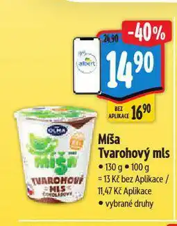 Albert Míša tvarohový mls nabídka